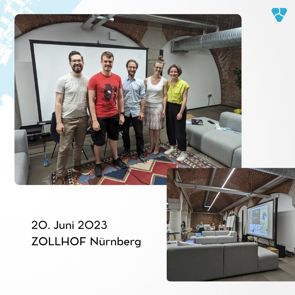 AcaltaGmbh's tweet photo. 🕔☕On Tuesday, we have been invited to the #FAU #Gründungscafe. For our two founders Nico and Frederik it was definitely a home run, as it was all about the topic "𝗧𝗲𝗮𝗺". One of our core disciplines!🥇
#acalta #rethinkhealthcare #digitalhealth #team #bettertogether #startup https://t.co/NVb0KCd0ve