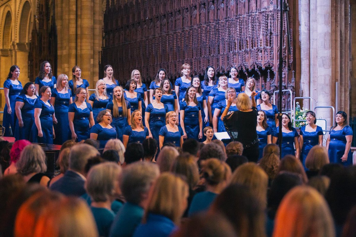 #PIWCF - <a href="/thechanterelles/">The Chanterelles</a> in action at the #PeterboroughInternationalWomensChoralFestival - stunning performances and well-deserved #competition #winners! Photos Mike Bailey <a href="/ace_national/">Arts Council England</a> <a href="/MakingMusic_UK/">Making Music UK</a> <a href="/abcdtweets/">Association of British Choral Directors</a> <a href="/pborocathedral/">Peterborough Cathedral</a> <a href="/PeterboroughCC/">Peterborough City Council</a> #singing #choir #choralsinging