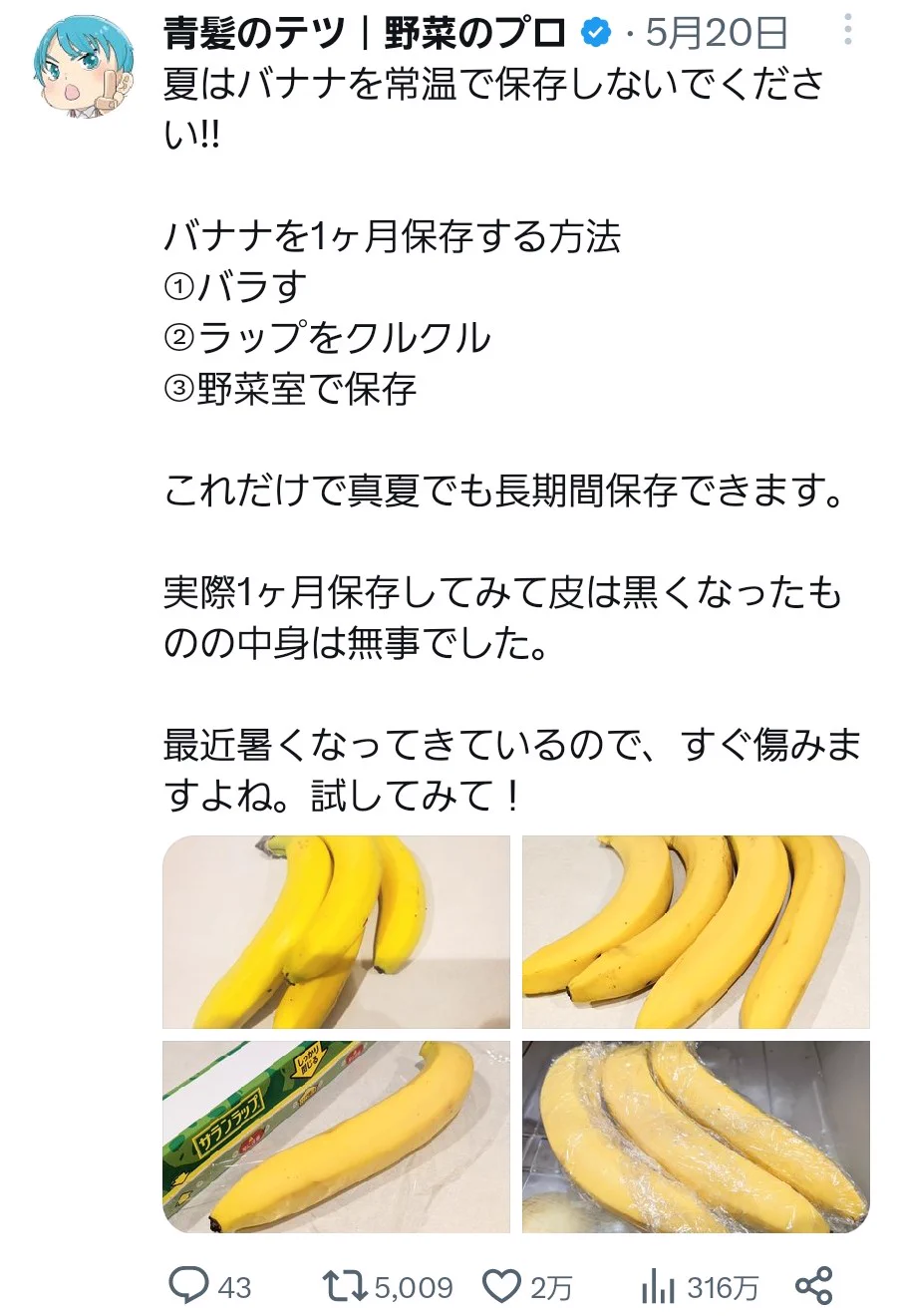 知っていれば一生使える野菜と果物の知識！4種のうち、いくつ知っていますか？