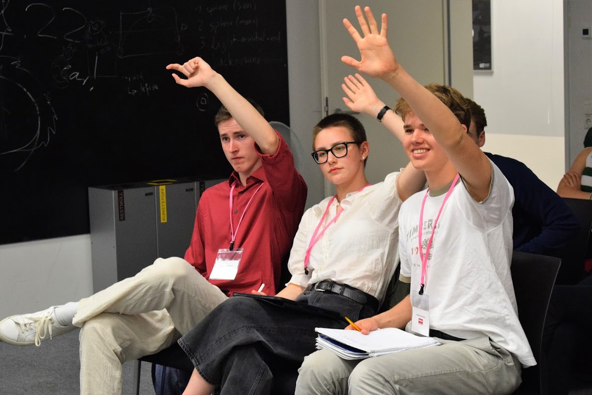 DebatingMatters's tweet photo. β
12 schools
β
35 judges
β
100s of students
Debating Matters Berlin is always a thrilling day!
Congrats to winners Nelson Mandela Schule!! π
Well done to everyone who took part- what a day! π₯³
#20for20 #DebatingMatters https://t.co/ajYwol6B2v