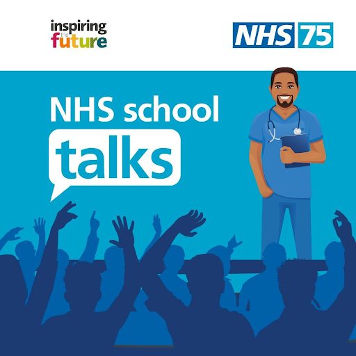 NHSEngland's tweet photo. Do you work in the NHS and want to inspire the next generation?

To mark 75 years of the NHS, we’ve teamed up with @InspiringTF to connect NHS staff with local schools to deliver exciting talks about their careers. Find out more. #NHS75 https://t.co/yNoYtftiwW https://t.co/puWkW5mGEy