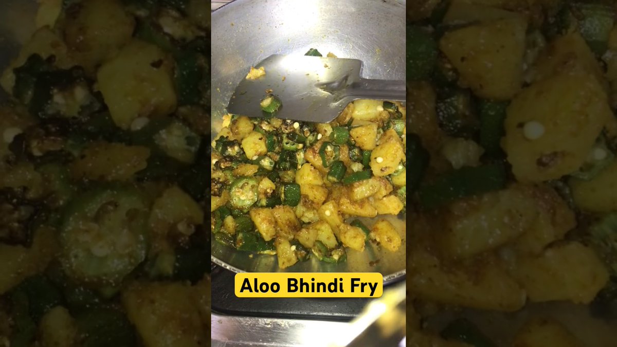 My DESI RECIPE #aloobhindi #aloobhindirecipe #bhindifry #shorts #aloo #bhindirecipe #indianrecipe  discover-recipes.com/my-desi-recipe…