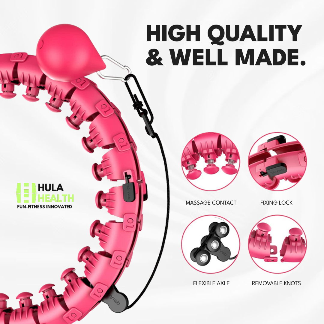 HulaHealth's tweet image. Experience the revolution of hula hooping with our exceptional Hula Hoop Ring! 😍

#HulaHealth #smarthulahoop #fitchick #waist #muscles #hulahoop #weightedhulahoop #fitnessgoals #workout #fitgirls