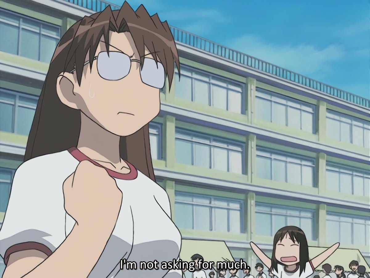 Azumanga Daioh Pic Bot tweet media