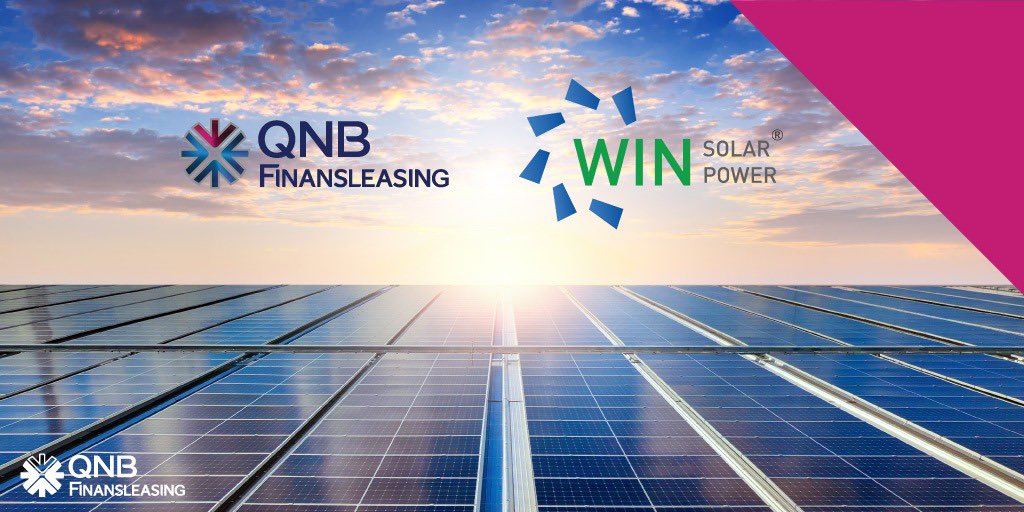 qnbleasing's tweet photo. QNB Finanslesing, WIN Solar Power ile çatı üzeri güneş enerjisi santrallerinin kurulumu ve finansmanı çerçevesinde iş birliği protokolü imzaladı.

#QNB #QNBFinansleasing #WinSolarPower https://t.co/GhLv44Yjw4