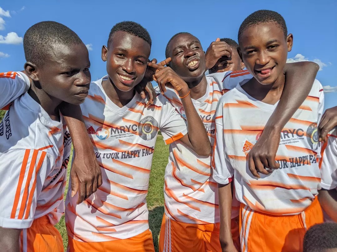 HubertMweze4's tweet photo. thanks for all you are doing to change lives of refugees
#sharonshemelo support our soccer activities with jerseys to help these young children to discover their talents and to unleash their potential
we at #MRYC we are using sport as a weapon to promote peace and education https://t.co/9IcVSpIYAQ