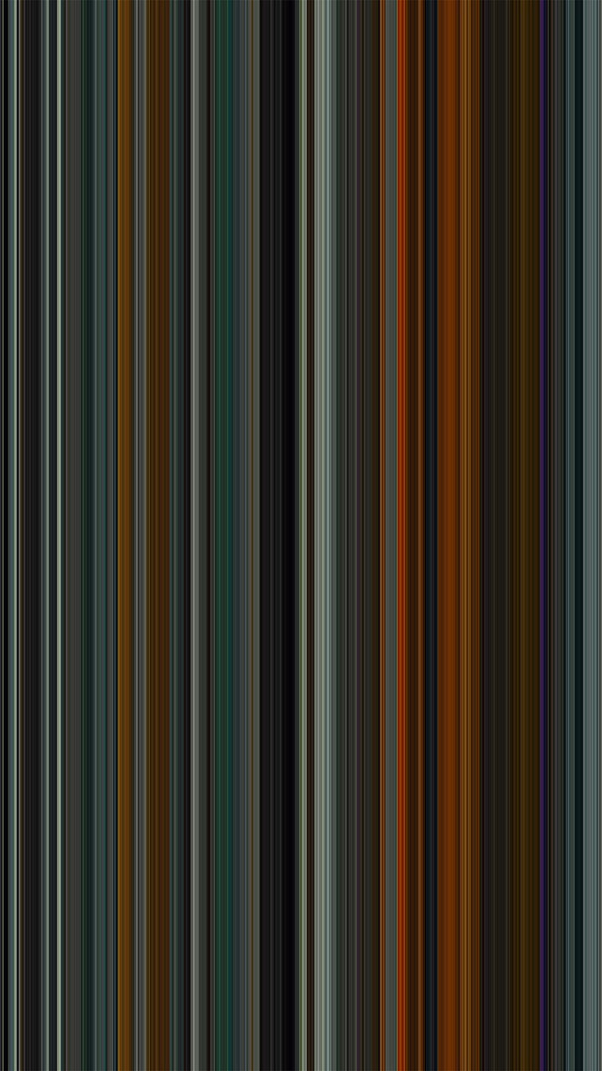 Every frame from Blade Runner 2049 converted to its most dominant color