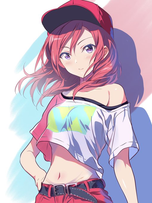 クールな格好の真姫ちゃん 