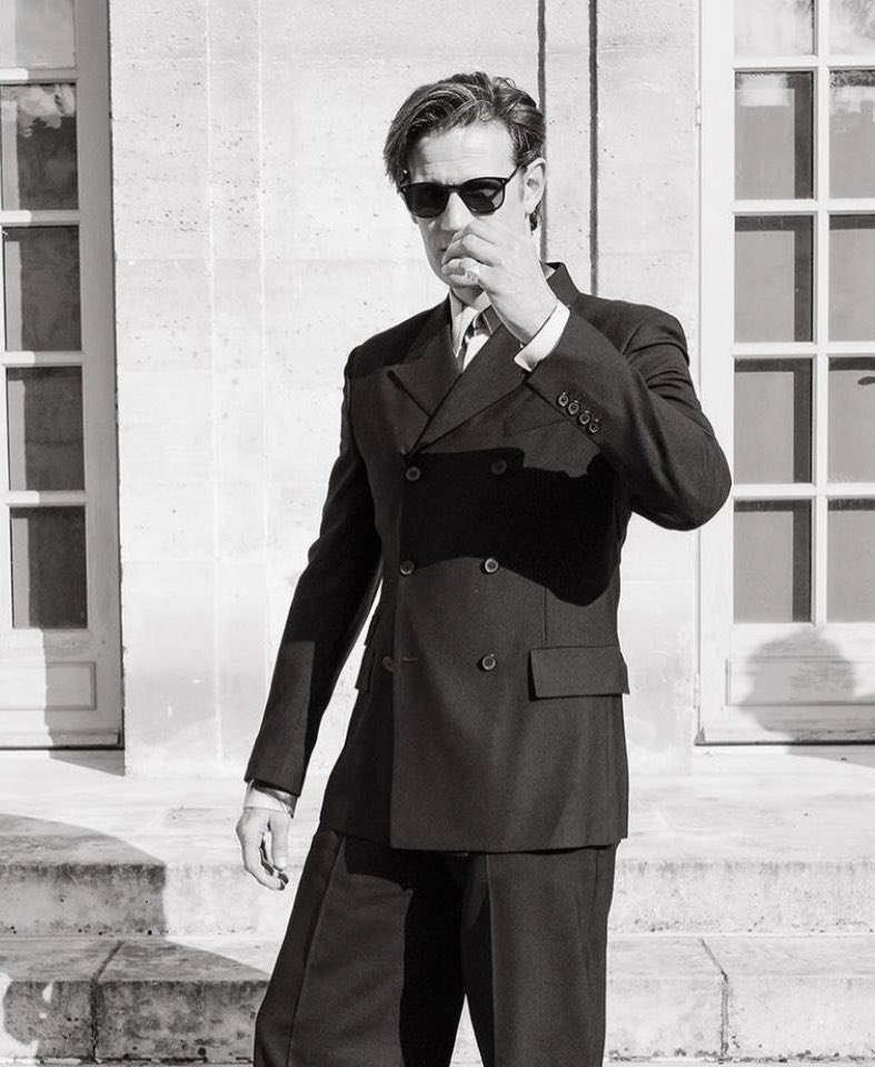 matt smith recently in paris.