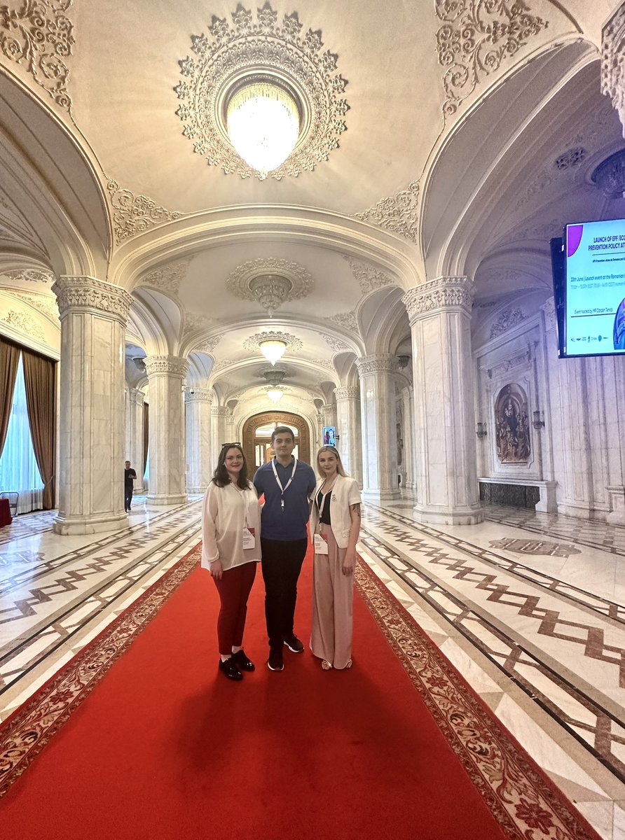 YCE’s ambassadors @VictorGirbu @Ana_Totovina and @Elenaa_AC attended the launch of the 2nd edition of @EPF_SRR & @EuropeanCancer HPV Prevention Policy Atlas

We engaged in insightful discussions about the #EUCancerPlan, emphasizing #HPVPrevention Policies in Europe and Romania 👏
