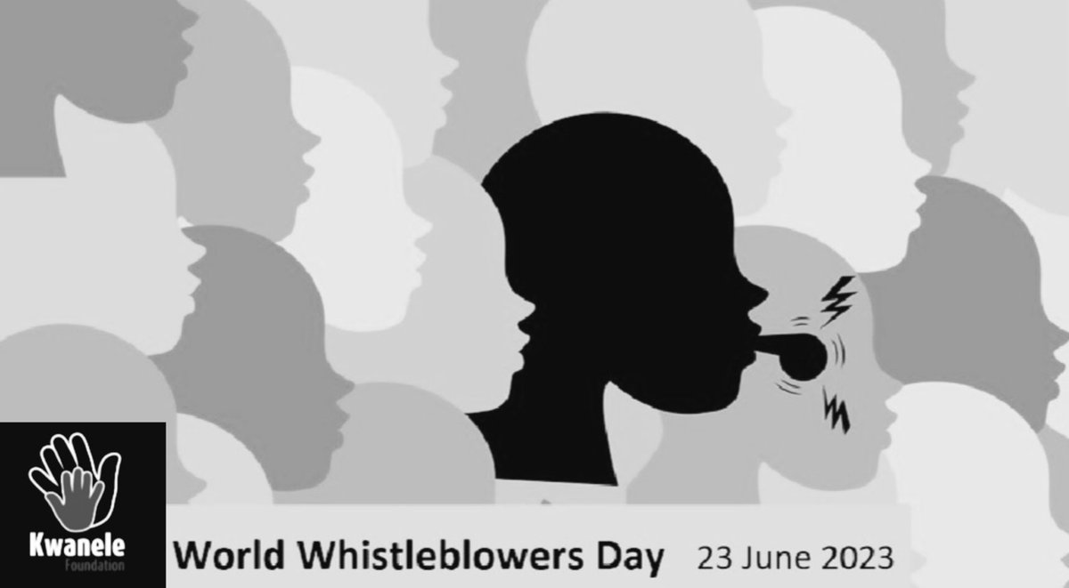 ✨️#WorldWhistleblowersDay, 23 June

🔊Today raises public awareness about the important role of #WhistleBlowers in combating #Corruption & other Malpractices
 & promotes more comprehensive rights for whistleblowers and stronger whistleblowing protection worldwide 

#WWBD2023