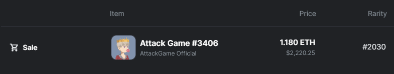 AttackGameNFT's tweet photo. 🤯 https://t.co/knh8RF1sfM