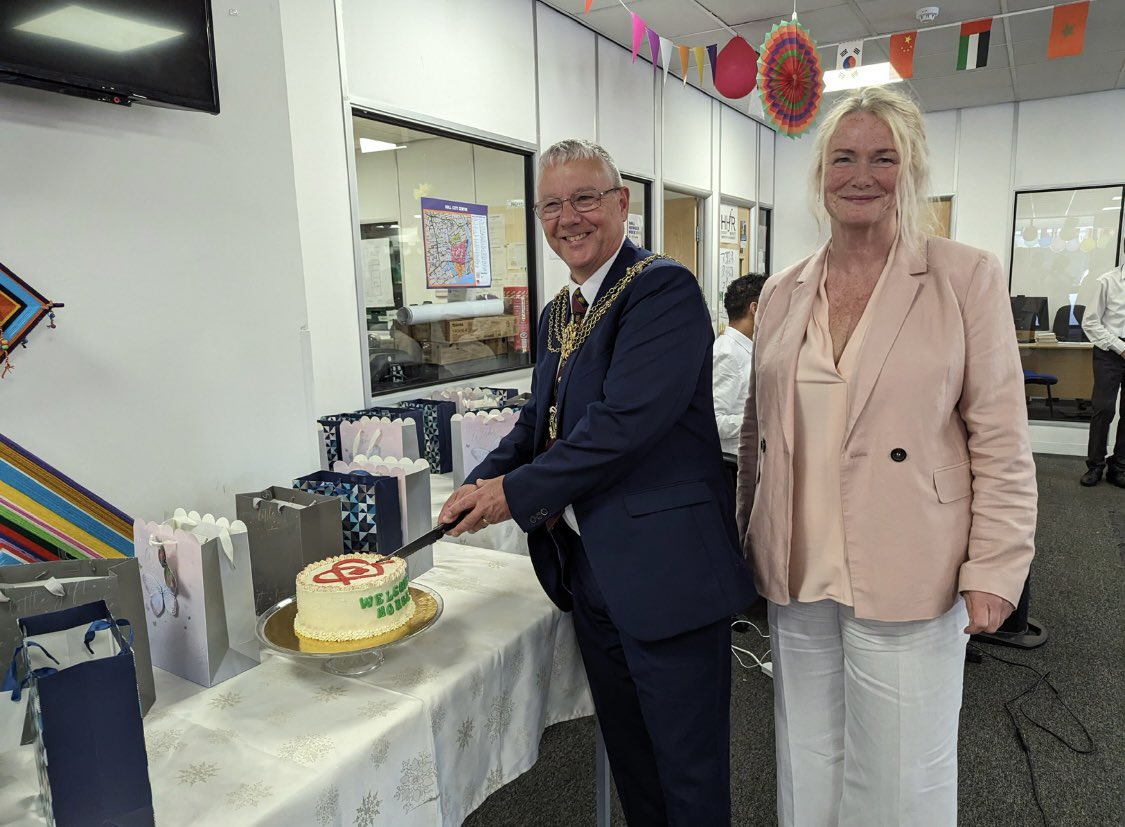 WelcomeHouseHEY's tweet photo. Photos from our main opening event celebrating Refugee Week on Wednesday, when joined by our guest the Lord Mayor!

Thank you to all who attended https://t.co/WkerneS4qX