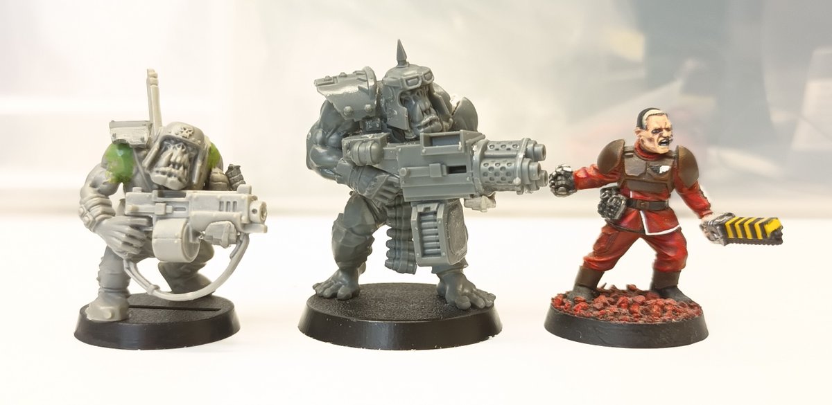 You vs one of da boyz they tell you not to worry about.

(Ork Boy for scale)

#WarhammerCommunity
#WAAAGH
#GreenIsBest