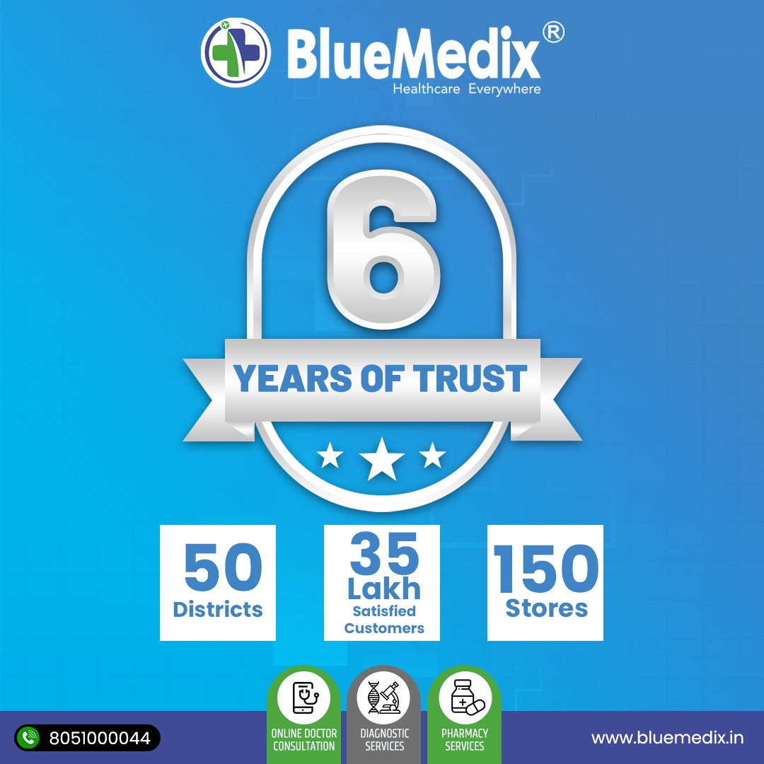 6 Year of Trust #BlueMedix #HeathCare #Everywhere
