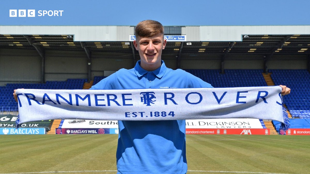 ✍️ @mikeydavies0 has signed his first professional contract at #TRFC ⚽️ The 18-year-old left back, from Rock Ferry, has spent the last two years in Rovers’ education hub, while also having daily coaching sessions with club staff #️⃣ #SWA