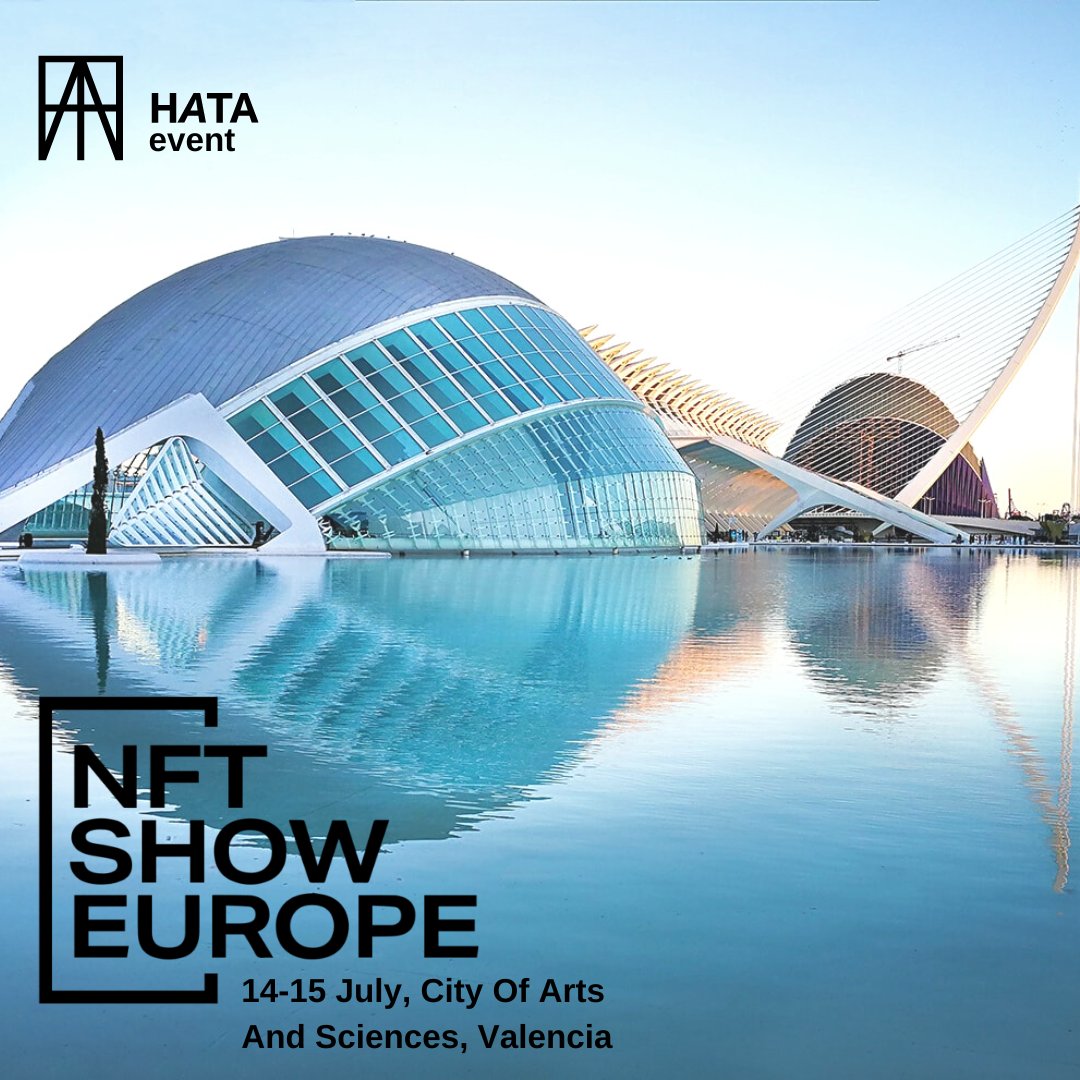 We are excited to announce that Here/After The Art will be showcased at @nftshoweurope🚀 
HATA team will join the event to listen to the world-class pioneers sharing their insights on key factors related to #Web3, #NFTs, Digital Art, #Blockchain &amp; #Metaverse