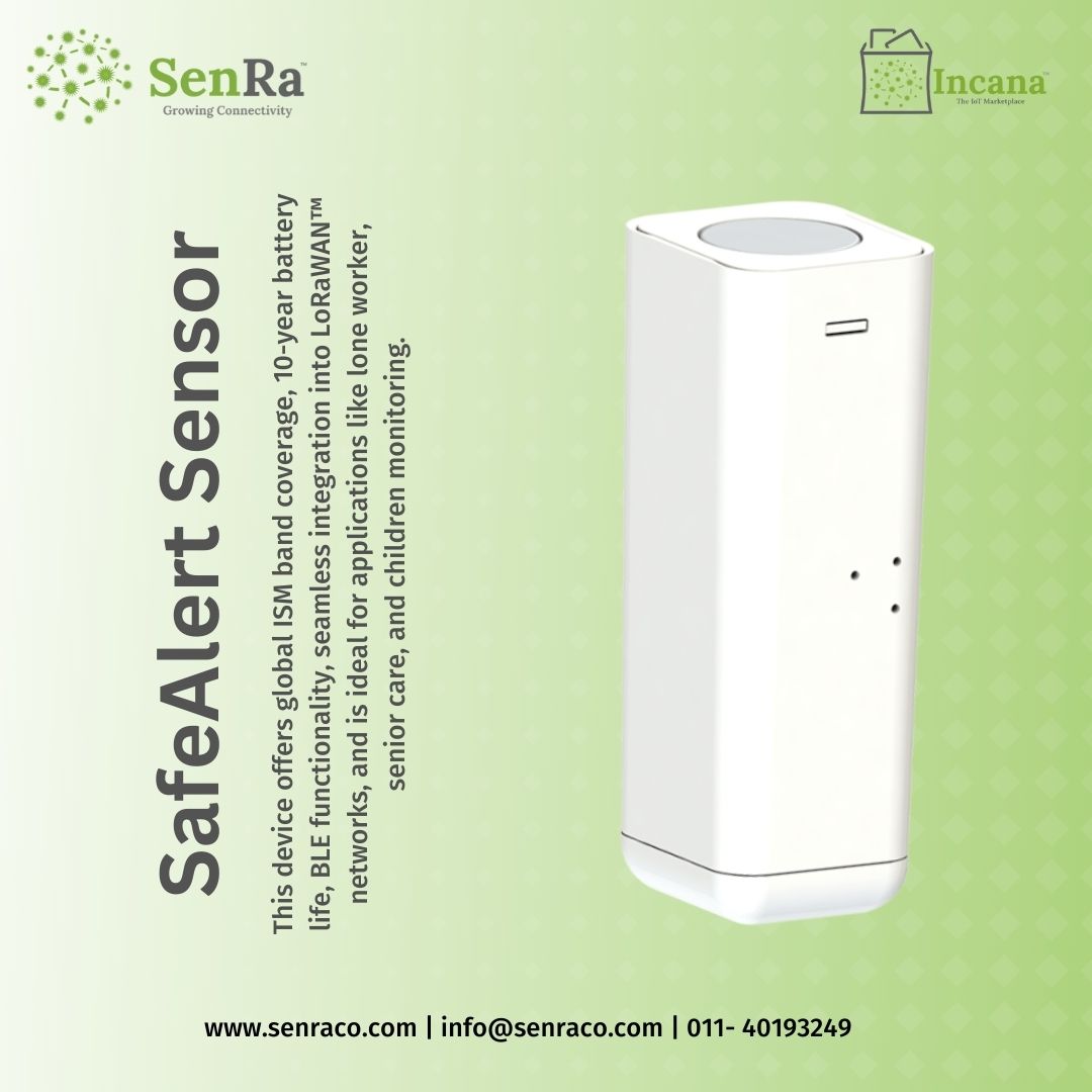 The Safe Alert Sensor 🚨 is a compact, wireless panic button ⚡️ for lone workers, seniors, and children. Sends instant SOS messages 🆘 with location details for swift response ⏱️. Combines LoRaWAN® and BLE for real-time location info.
To know more: info@senraco.com
#iot #safety