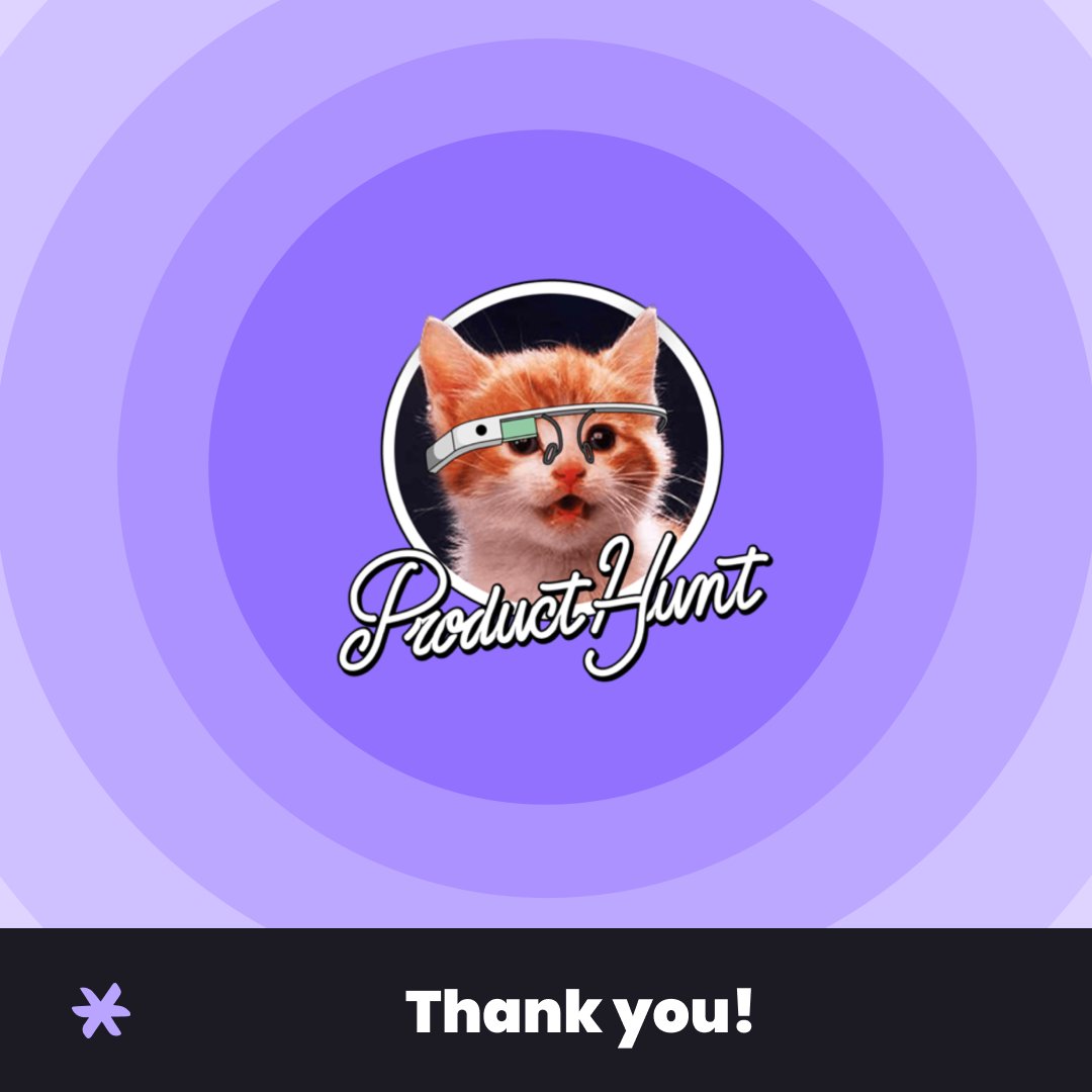 BarakRoee's tweet photo. Thank you for all your support!
We made it to #2 product of the day. https://t.co/8V0Kyo4QcR