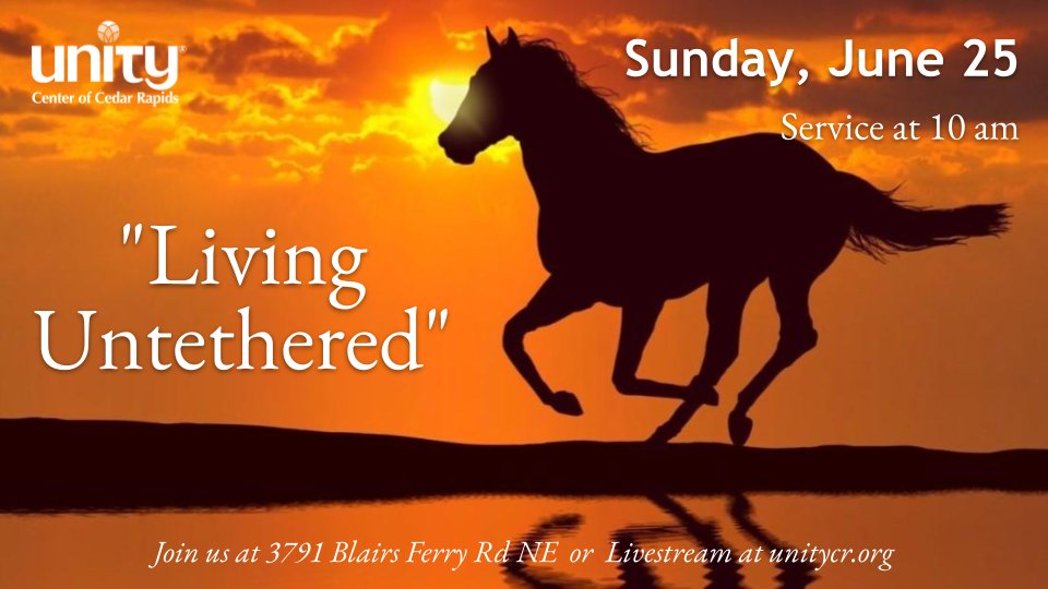 UnityofCR's tweet image. Join us for "Living Untethered" on June 25
Read the news here: mailchi.mp/unitycr/join-u… 
#spiritual #PositivePath #OnlineChurch #NewThought