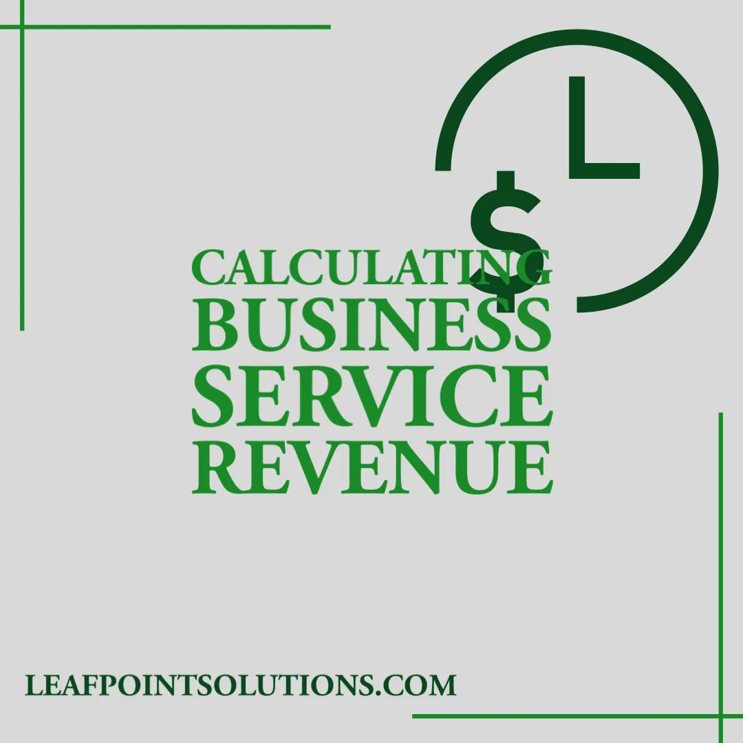 leaf_point's tweet photo. A Guide to Calculating Business Service Revenue

https://t.co/I8bH334xyR 

#revenue #revenuerecognition #unearnedrevenue #accountingsoftware https://t.co/US0MZFE6o0