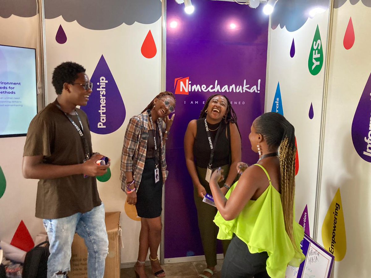 Sharing experiences on our Whatsapp interactions with Nurse nisa +254207640478 in order to win some goodies at the Nimechanuka booth earlier today. #RHNKConference2023