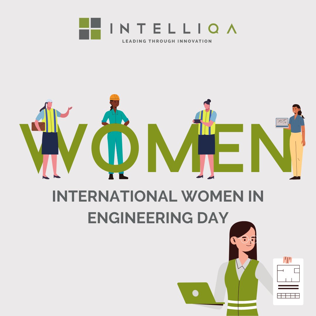 Happy International #WomeninEngineering Day to all the brilliant women engineers out there! 💪👩‍🔬 Today we celebrate your achievements, contributions, and dedication to the field. Let's continue to empower and inspire the next generation of women in STEM. #INWED21 #IntelliQA