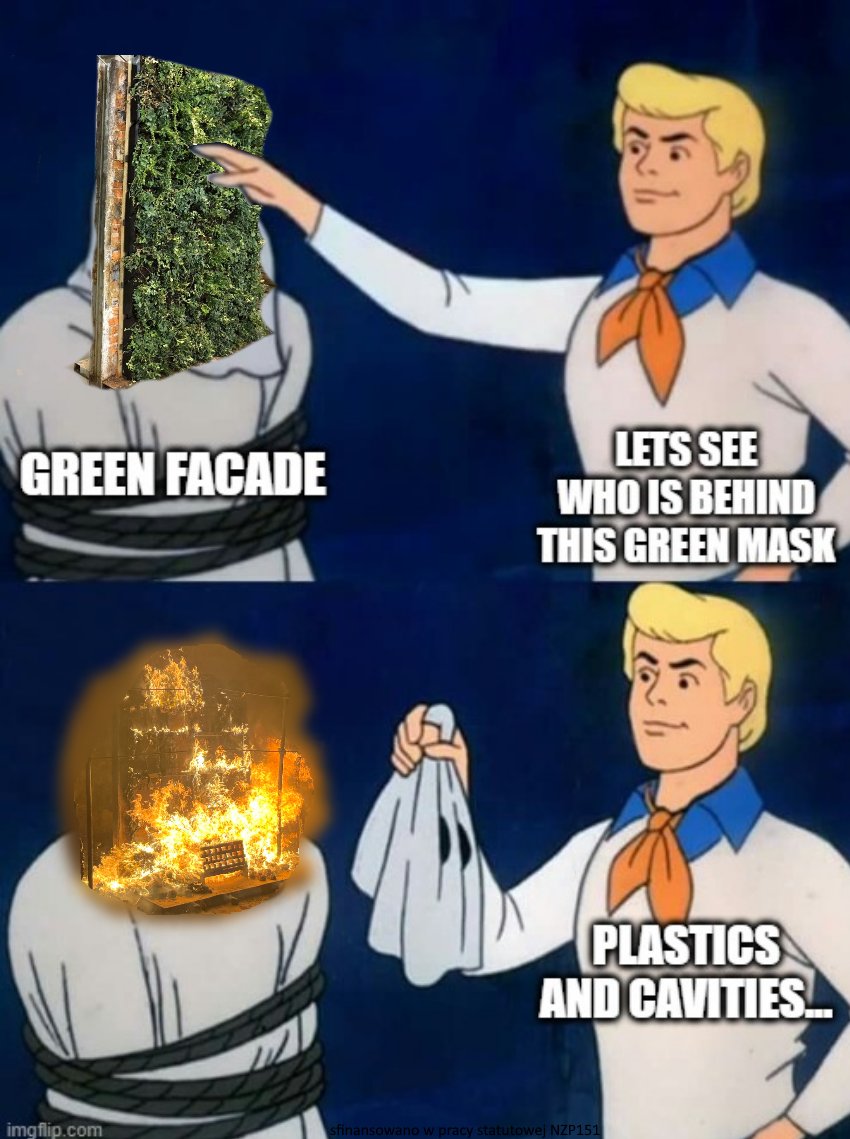 WojciechITB's tweet photo. In the last weeks, I've seen a lot of interest and motion on the #GreenFacade systems. I'll try to summarize what happened, but first I've figured we need to refine the message. At this point, I do not feel green facades are a 'new' issue. It is simply 𝗽𝗹𝗮𝘀𝘁𝗶𝗰𝘀 𝗮𝗻𝗱 𝗰𝗮𝘃𝗶𝘁𝗶𝗲𝘀 again.

So, for recent publications. First and foremost, @evacguy and his team published an insightful position paper on the problem in the UK context. You can read this paper here: https://t.co/0oDMzSwInH

Just today on Linkedin I saw a piece by Alicia Clarson on the role of vegetation and a summary of Dahanayake et al. research into that. There was also an exciting read by Jim Glockling on the role of components and construction of the system, also referring to the aforementioned work by FSEG. Jim mentioned a system (unplanted) that was tested to BS8414, reporting the fire behaviour that we have also observed in our tests. this one is highly recommended: https://t.co/BeOrFG1yDP

In our lab, we are now working on narrowing the issue and refining the message. The research paper summarizing all the experiments done so far is in the final review stage for Fire Safety Journal, so hopefully that will be a peer-reviewed resource I will be able to share with you soon (it contains all the experiments I've shown on lnkd so far). Also, we are approaching stage 2 of our experimental research, which will focus on identifying potential materials and technical solutions and evaluating their fundamental fire properties in smaller-scale experiments. Based on that we will choose the next materials to go into full scale again.

When we started doing this research, I hoped it will be super exciting research on how alive fuels grow, age, die and burn... Research about the hazards of user negligence and improper water management... but meh. It's plastics and cavities. In one way at least we know this enemy and already have some ideas on how to work with that. Hopefully, we are at least a few steps ahead, compared to how we approached ventilated facades in the past.

Anyway, I like how this space evolves, and appreciate all other researchers working on this important novel topic. We are also building some collaborations, and look forward to the future.
#fire #firesafetyengineering #fireprotectionengineering #facadefires