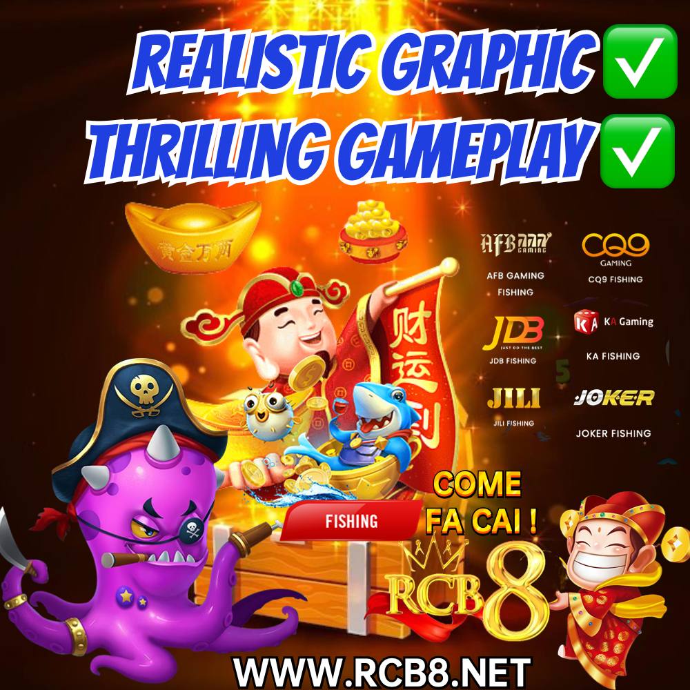 rcb8_official's tweet photo. 🎣 Get hooked on the ultimate fishing adventure! Experience AFB Gaming, CQ9, JDB, Ka, Jili, and Joker fishing with stunningly realistic graphics. Reel in the fun now! 🐠#RCB8 #FishingGames #GamingExcitement https://t.co/GCj5IbD98m