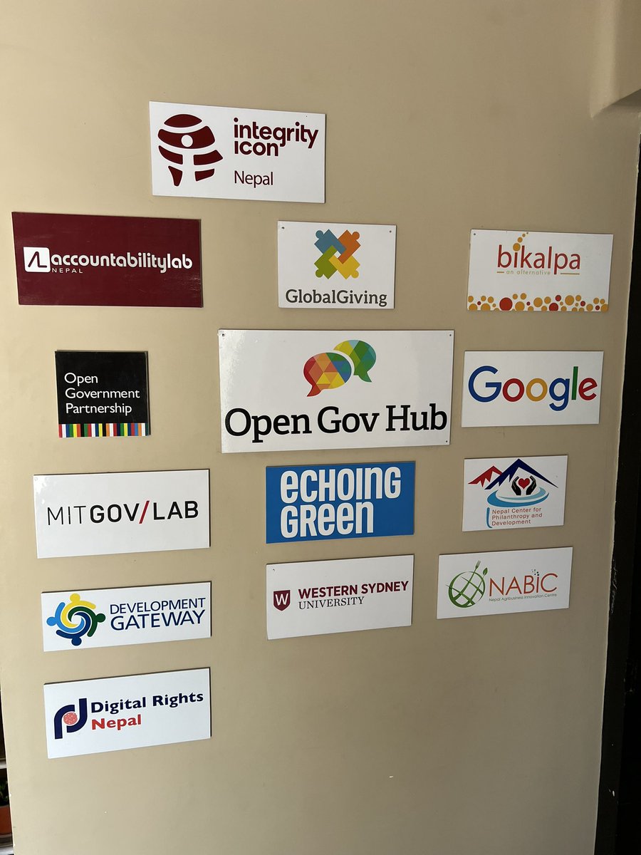 Fantastic to finally visit long-time friends & colleagues @OpenGovHub Nepal 🙏

Such a treat to support #anticorruption advocates from 4 countries + @DGateway @AccountLab and @CIPE_ACGC on #HackCorruption