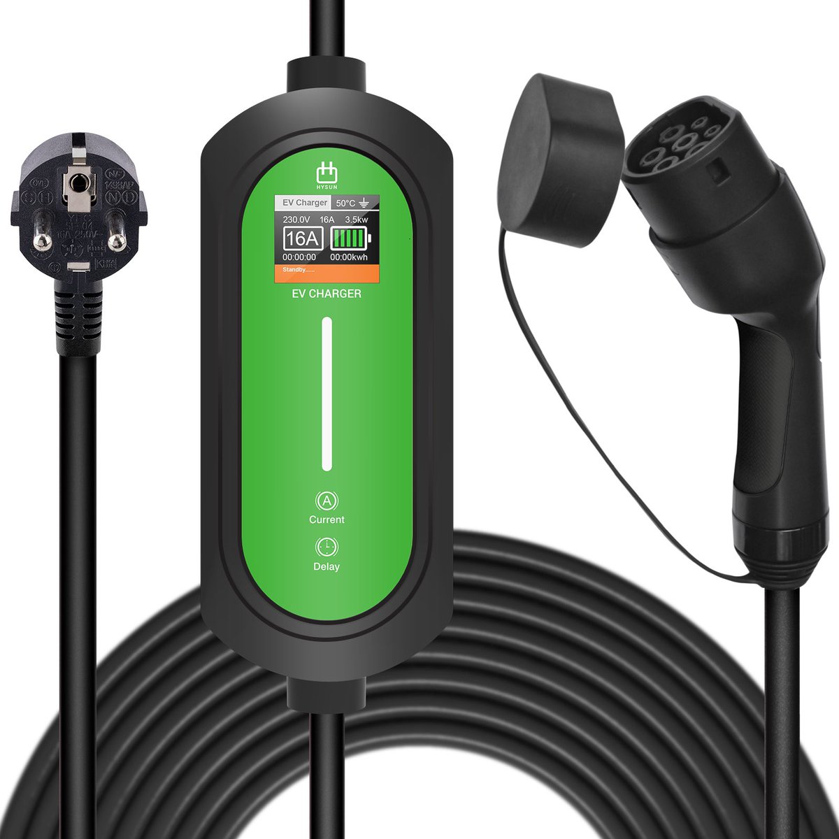 The EV charger is compatible with most electric vehicles and plug-in hybrid vehicles that comply with the J1772 standard. Perfect for users who own more than one electric vehicle or buildings with docks for EV charging. #electricvehicle #evcar #car #electriccar #electromovilidad