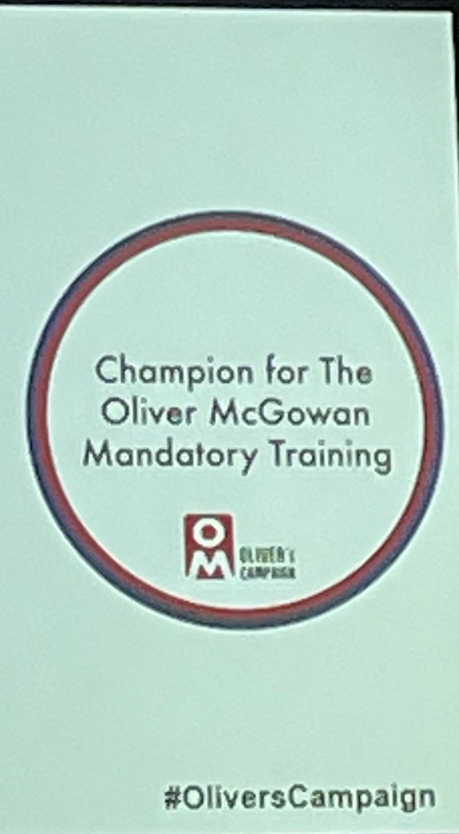 Powerful personal experience from @PaulaMc007 thank you for sharing Oliver’s story. #OliversCampaign #NottsLDcon