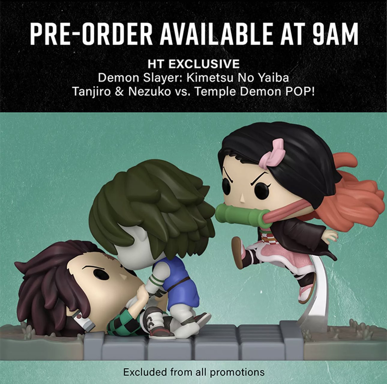 DEMON SLAYER: KIMETSU NO YAIBA-Funko Pop! Anime: Demon Slayer - Tanjiro  Kamado