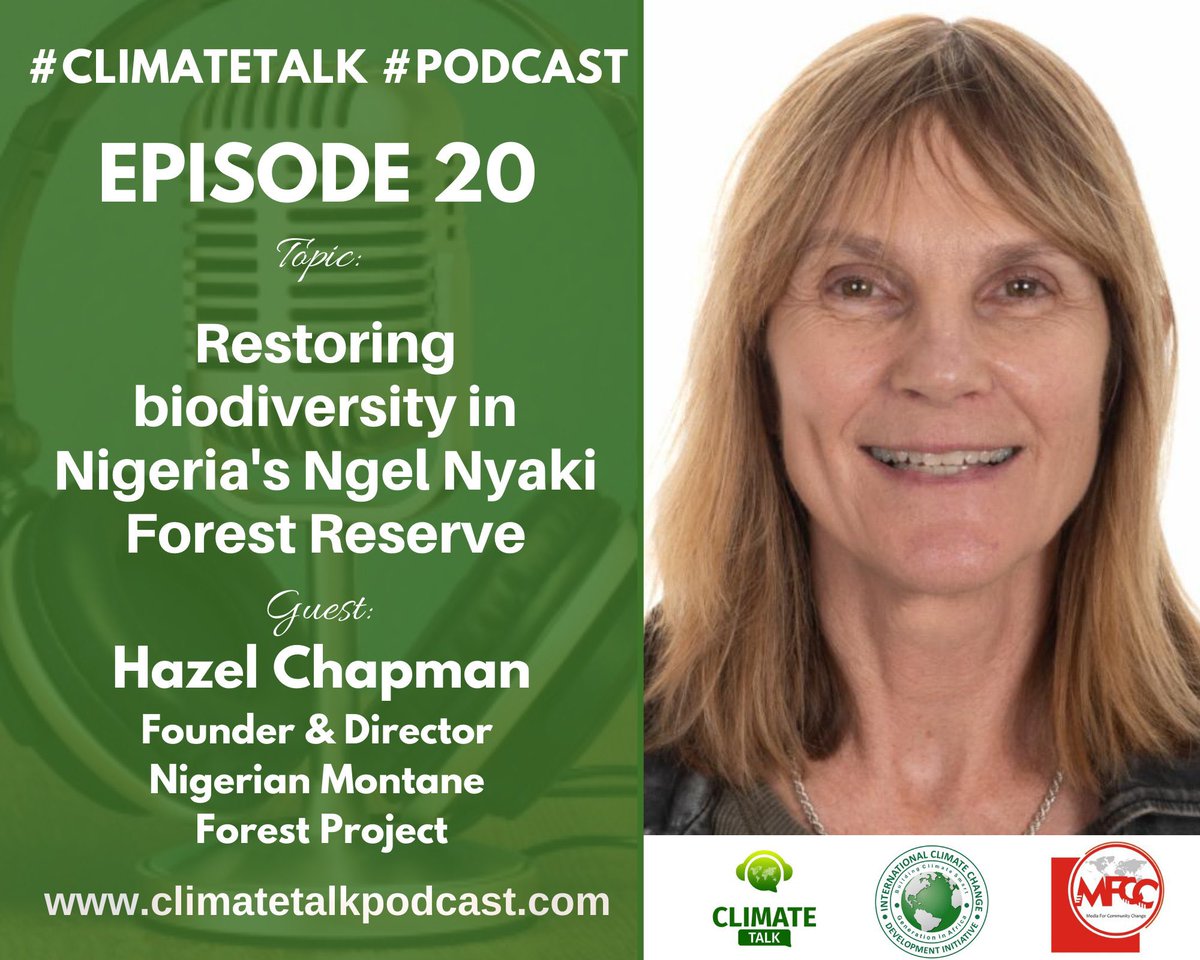 📣One more #Throwback for the week!

It is exciting to listen to people who understand &amp; prioritize the importance of communicating environmental issues.

Learn more about this incredibly biodiversity rich forest  project <a href="/Ngel_Nyaki/">Nigerian Montane Forest Project</a>

Listen here:
climatetalkpodcast.com/ct0020-restori