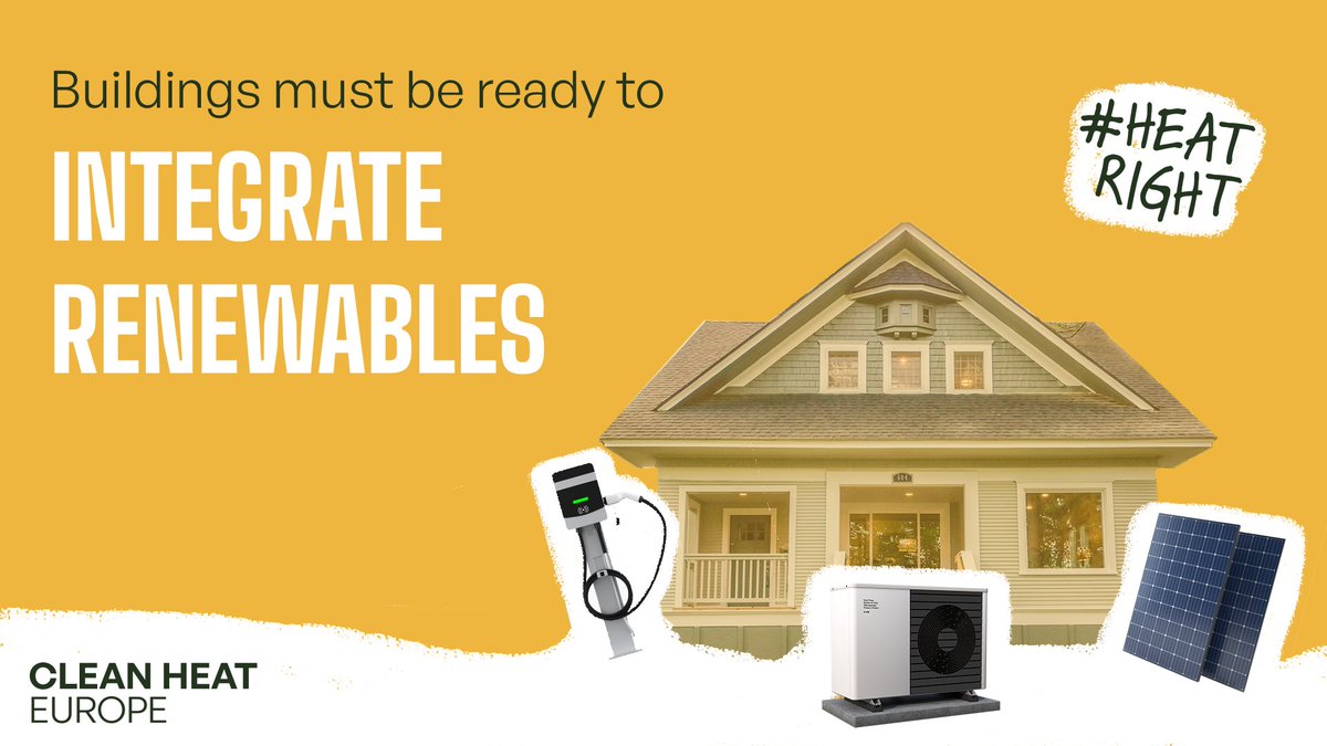 The #EPBD will have a crucial role to play to ensure that buildings & homes 🏙 🏡 are ready for the integration of renewable energy through #heatpumps, #districtheating, #solarPV & #EV charging. Electrification is key to make the EPBD a real promise.

about.bnef.com/blog/liebreich…