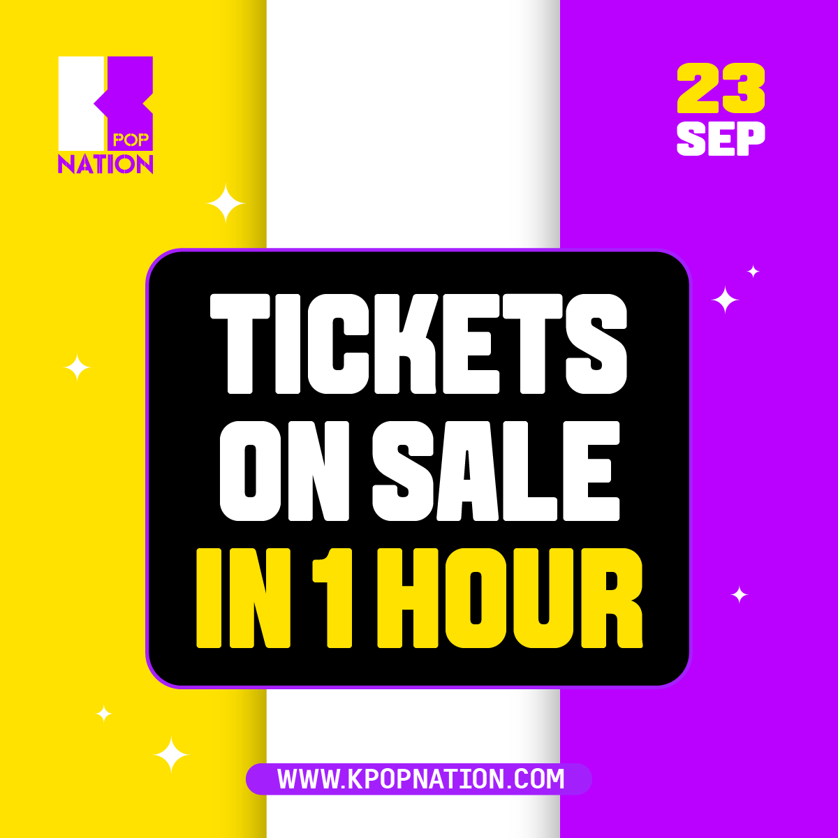 ❗ Dziś o godz. 14:00 rusza sprzedaż biletów na <a href="/mykpopnation/">KPOP NATION</a>! Przypominamy, że festiwal odbędzie się na PGE Narodowym już 2️⃣3️⃣ września! 🤩🎶

BILETY dostępne będą na👉 eventim.pl/en/artist/kpop…