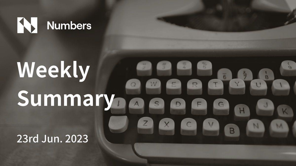 numbersprotocol's tweet photo. 2023/6/23
Weekly summary from Numbers Founding Team.
π https://t.co/cIOMzUT6fq https://t.co/Px9GpkkE3W
