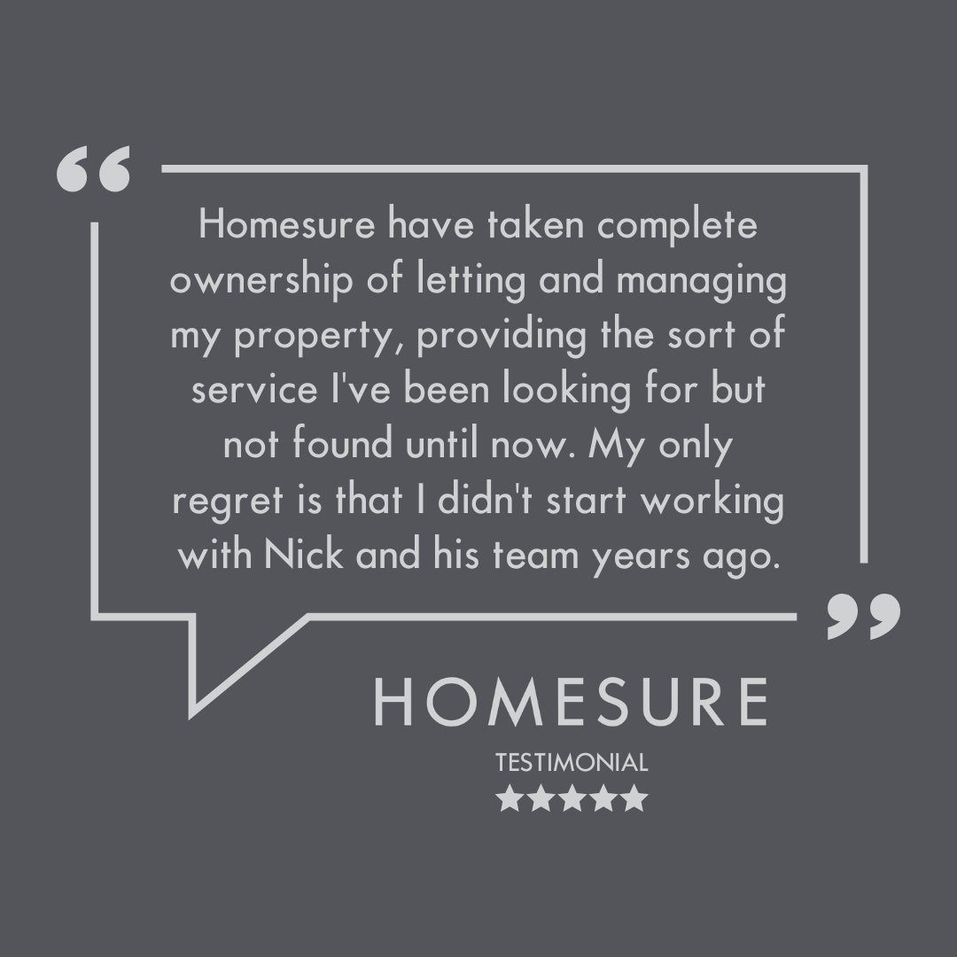 HomesureProp's tweet photo. We've got decades of letting experience and hundereds of 5⭐ reviews. We'll give you the expert support and guidance you need to let and manage your property efficiently, legally and cost-effectively.

Selling? Investing? Letting a property? Get in touch. https://t.co/xO7ZfnPwR5