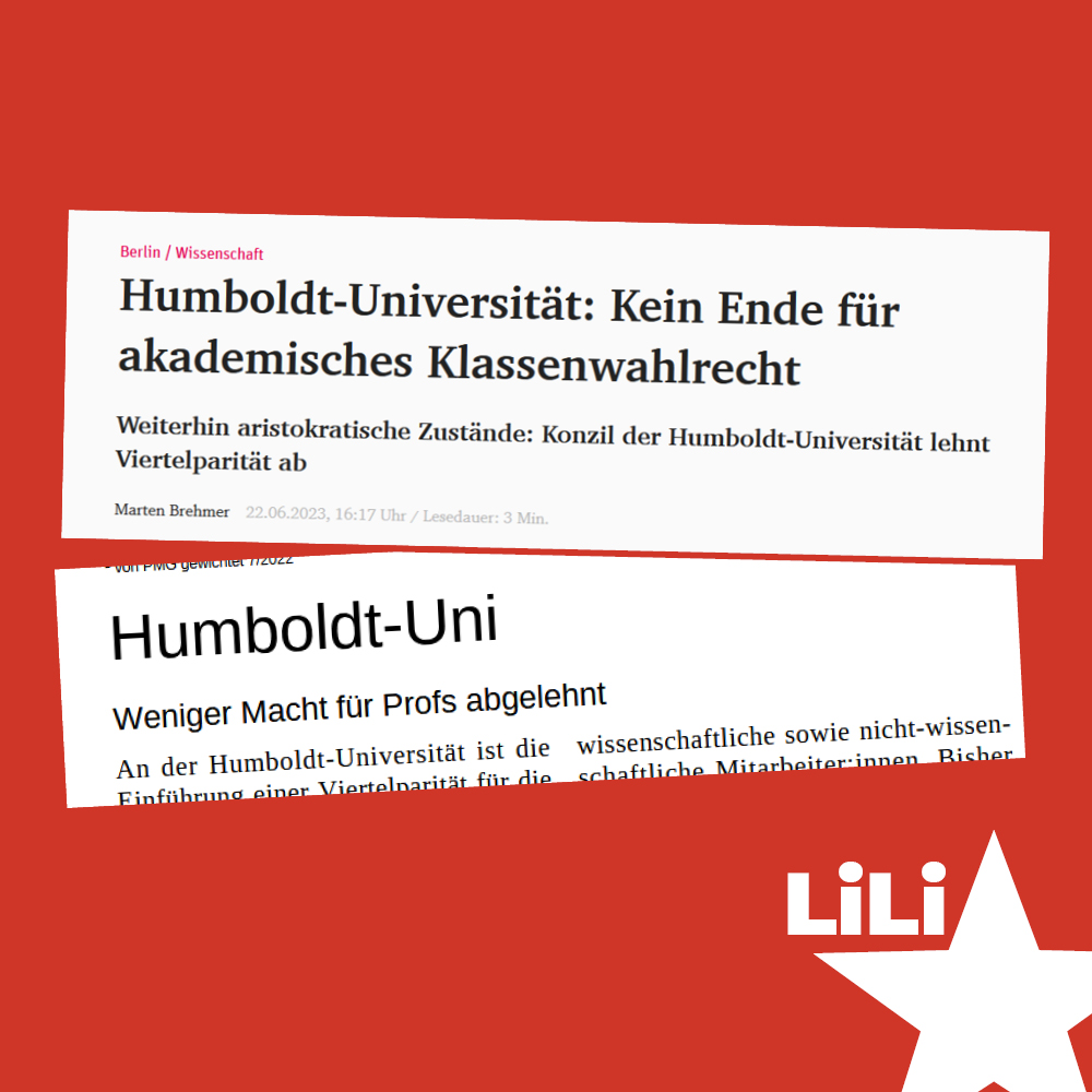 Die Linke Liste an der HU tweet media