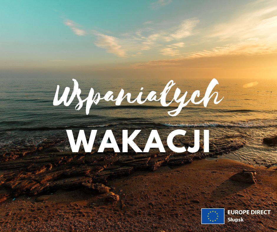EDSlupsk's tweet photo. No i mamy #wakacje! Życzymy słonecznego i bezpiecznego wypoczynku, niezapomnianych wrażeń i dobrego humoru! ☀ https://t.co/uRtIRr3r67