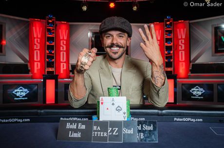Yuri Dzivelevski became a three-time WSOP bracelet winner by taking down the $1,500 H.O.R.S.E. event in front of a 50-deep rail at the 2023 World Series of Poker.

pokernews.com/news/2023/06/y…