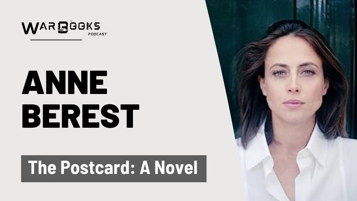 Now on @NewBooksNetwork, my conversation with Anne Berest on her powerful new #WorldWarII novel from @EuropaEditions,  'The Postcard.'

Full NBN audio: buff.ly/3pi5j3t 
Full video: buff.ly/3Paplrm 

#war #history #historicalfiction #warbooks