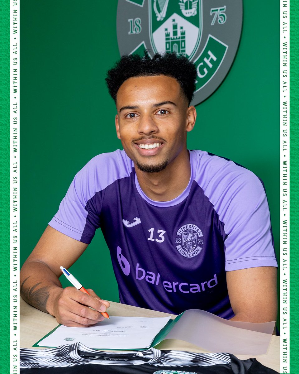 We are delighted to complete the permanent signing of Ghanaian international Jojo Wollacott!

The goalkeeper joins Hibs from Charlton Athletic for undisclosed terms and has put pen-to-paper on a three-year deal.