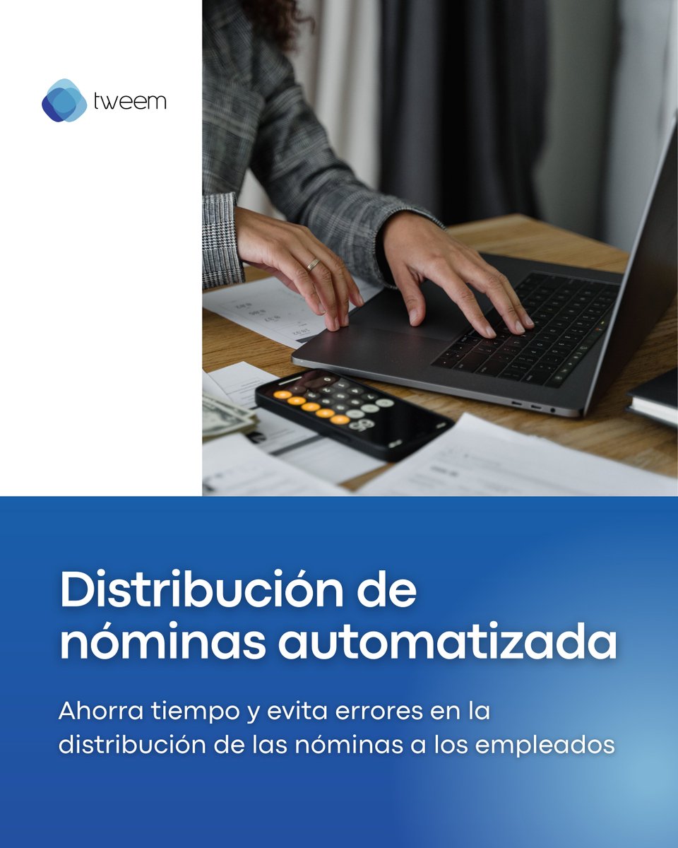 tweemHR's tweet photo. 🔵📂Gestión de documentos
Gestiona los documentos de recursos humanos de la empresa cómodamente y de forma centralizada
Descubre todas las funcionalidades de nuestra plataforma de RRHH que te ayudará a mejorar la productividad en la gestión de tus empleados.
#Tweem https://t.co/RKbS5sncmc