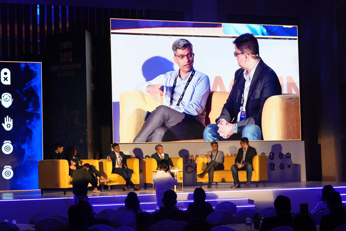 Analyticsindiam's tweet image. Capturing the Midday Magic at #MachineCon23!
All the excitement, energy, and innovation happening under one roof! From engaging fireside conversations, enthralling panel discussions, to fruitful networking lunches. The atmosphere is electrifying as industry leaders, experts, and…