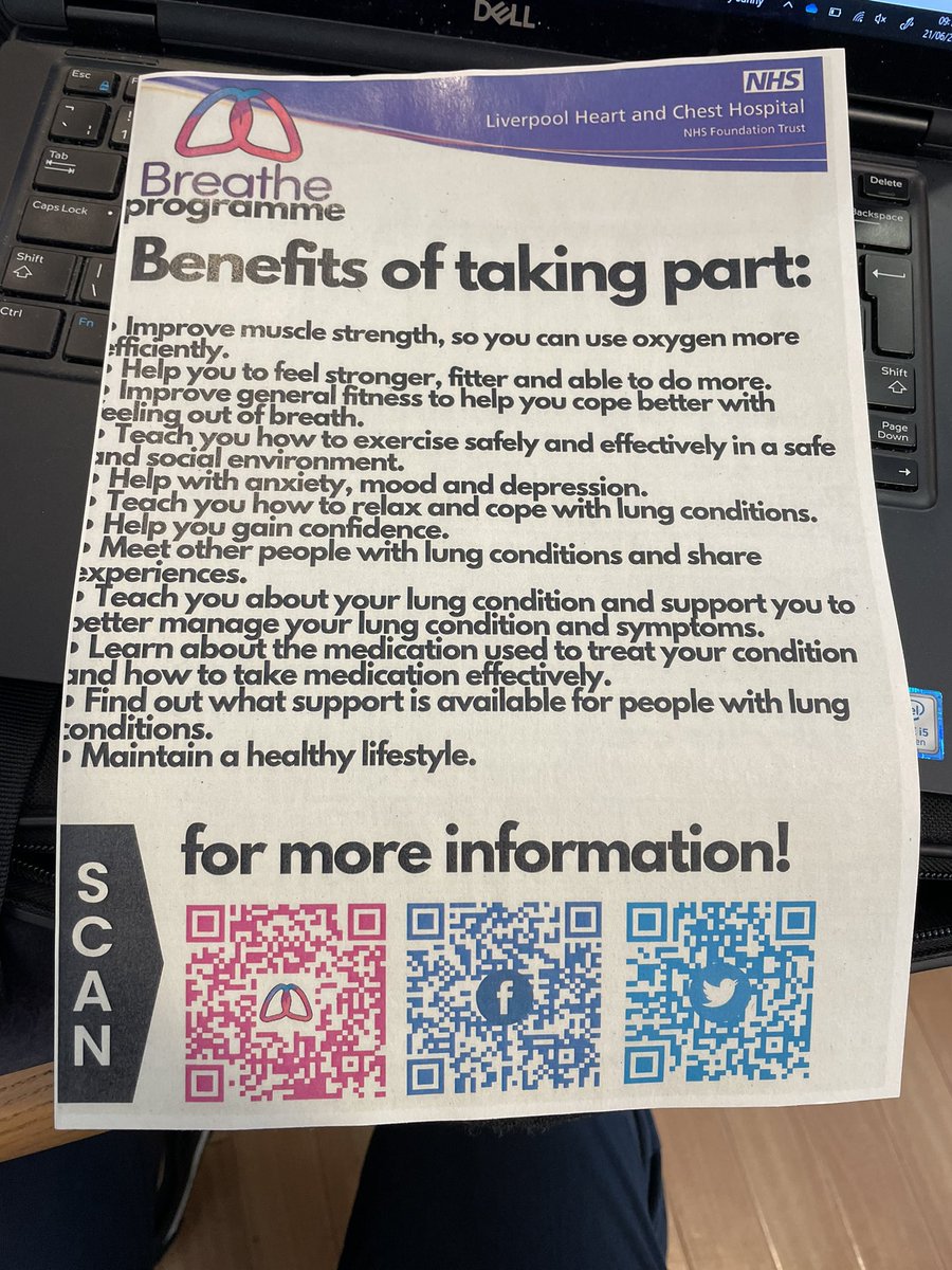 lhchbreathe's tweet photo. #pulmonaryrehabilitationawareness #pulmonaryrehabweek23 #prwukee #thebreatheprogramme #prweek2023 #wearePR #pulmonaryrehabworks #pulmonaryrehabpromotion https://t.co/LlyoG2bmQG