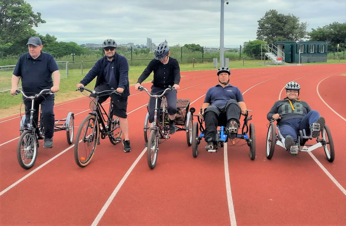 SeetecPluss's tweet photo. Learning disability week and our customers have been cycling to build confidence and stamina. The group runs for 6 weeks using bikes for all abilities. Thank you to Jonathan at @plymouthssp, who delivered the sessions and provided the bikes. #NoOneLeftBehind #LearningDisability https://t.co/utIPHVPu1W