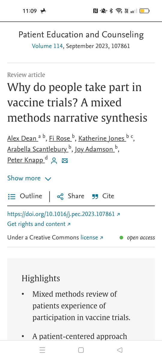 Arabella Scantlebury (@arabellascants) on Twitter photo New paper 🙌
Great work <a href="/_Katherine_IBD/">Katherine Jones</a> <a href="/joyadamson_ytu/">joy adamson</a> and team!
Access it here: doi.org/10.1016/j.pec.… New paper 🙌
Great work <a href="/_Katherine_IBD/">Katherine Jones</a> <a href="/joyadamson_ytu/">joy adamson</a> and team!
Access it here: doi.org/10.1016/j.pec.…