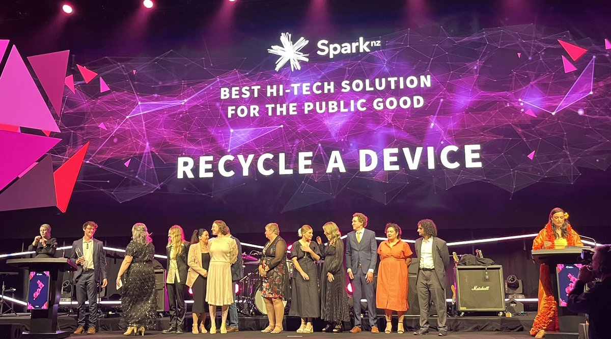 Katytroughton's tweet photo. Inspiring to be at the NZ Hi-Tech awards- simply incredible stories of companies and individuals who have made Tech #2 export industry in NZ! 

#nzhitechawards https://t.co/Xu9mVO7ArF
