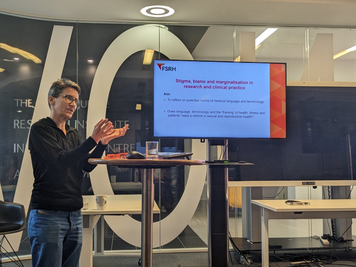 ERichardsGynae's tweet image. Keen to learn about how the medical language I've been taught can contribute to stigma and blame. Want to make sure I'm addressing these issues in my clinical and research practice!
#FSRH_ASM  @FSRH_UK